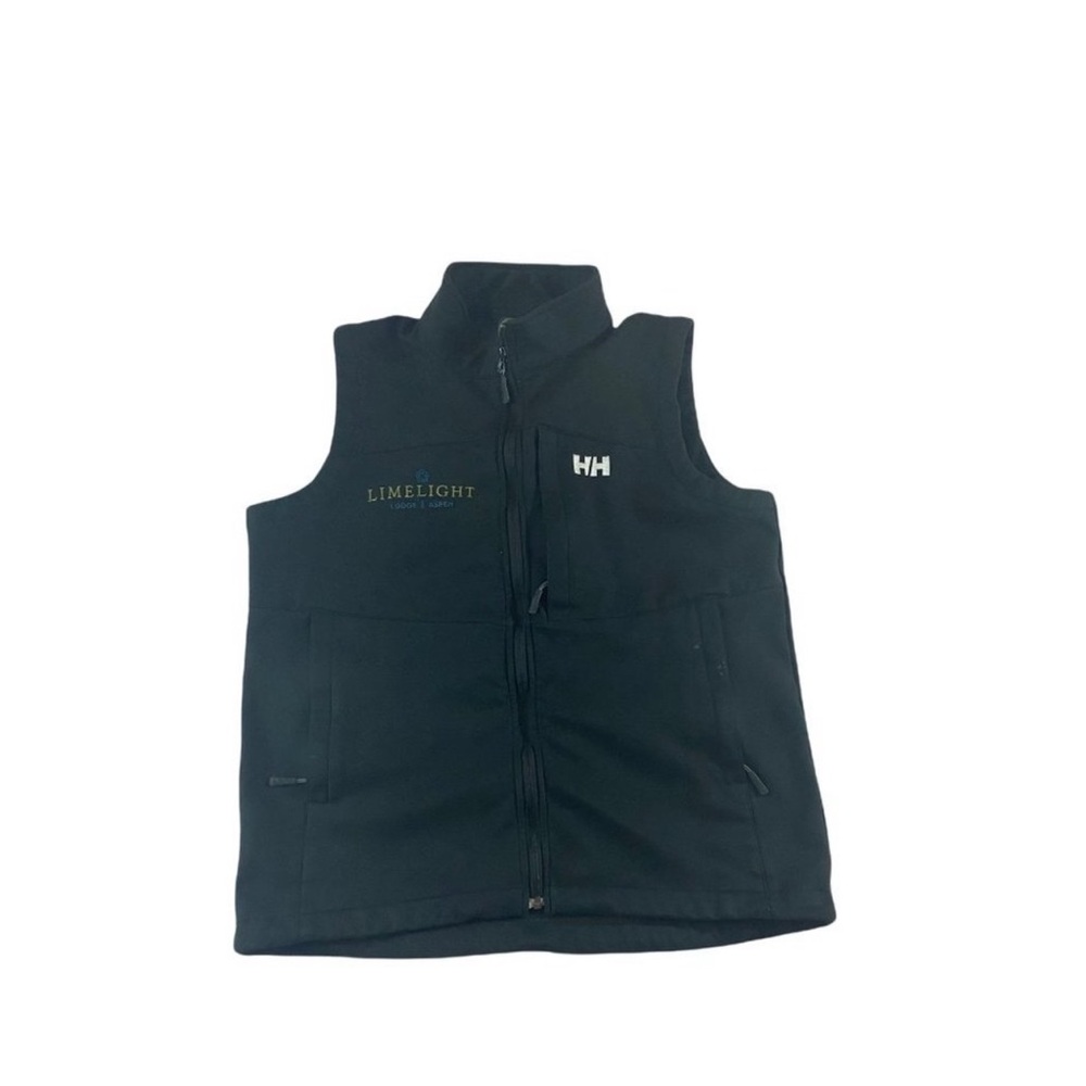 Helly Hansen Limelight Aspen Lodge Black Fleece Vest - Large